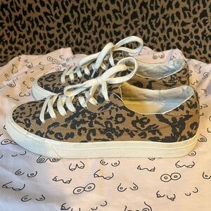 Madewell Leopard Print Sneakers